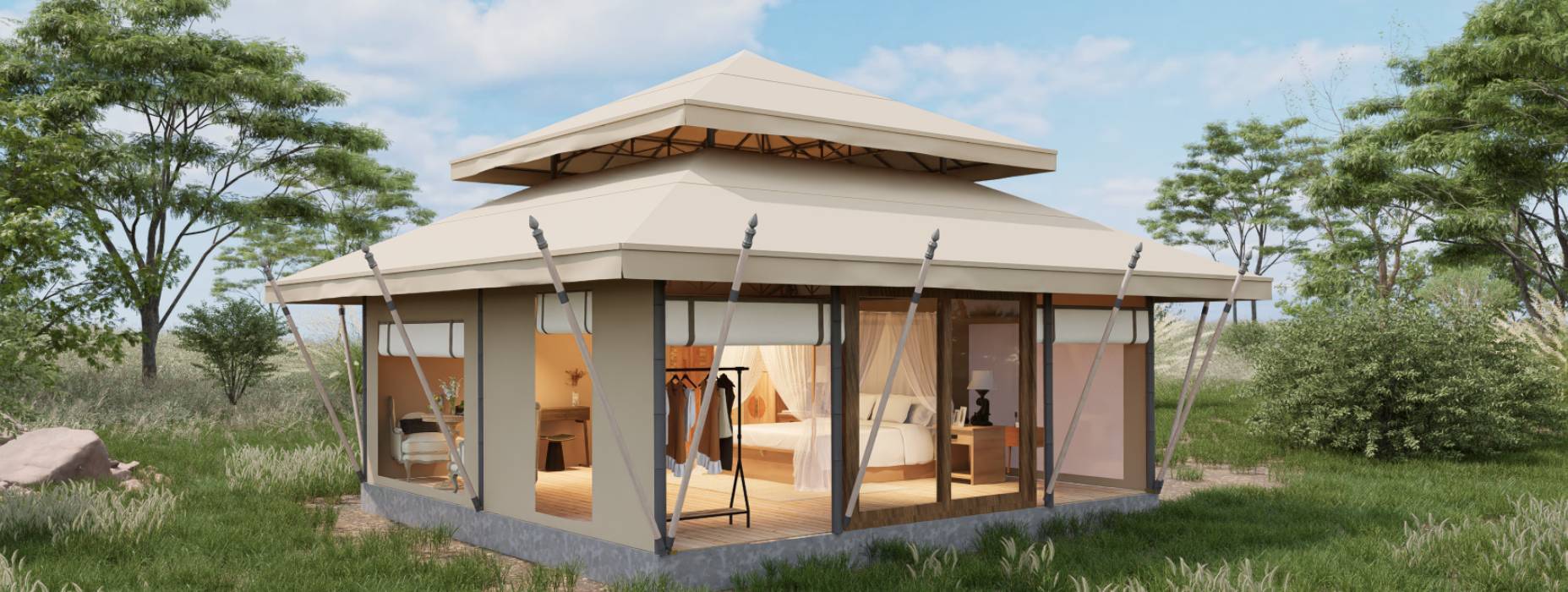 九龙县户外野奢帐篷